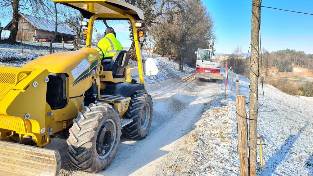 Gradnja omrežja v občini Šmartno pri Litiji