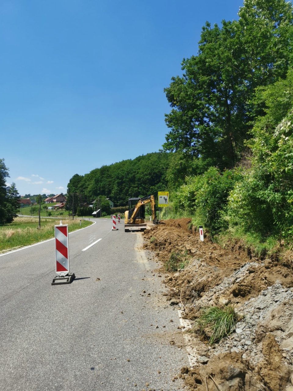 Novi kilometri trase omrežja RUNE v občini Šentilj